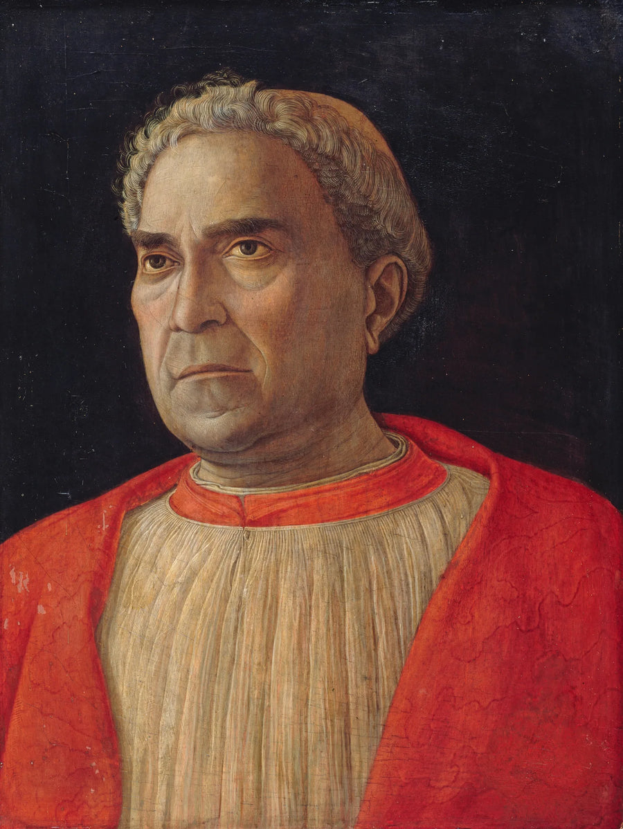 Ritratto del Cardinale Ludovico Trevisan - Andrea Mantegna