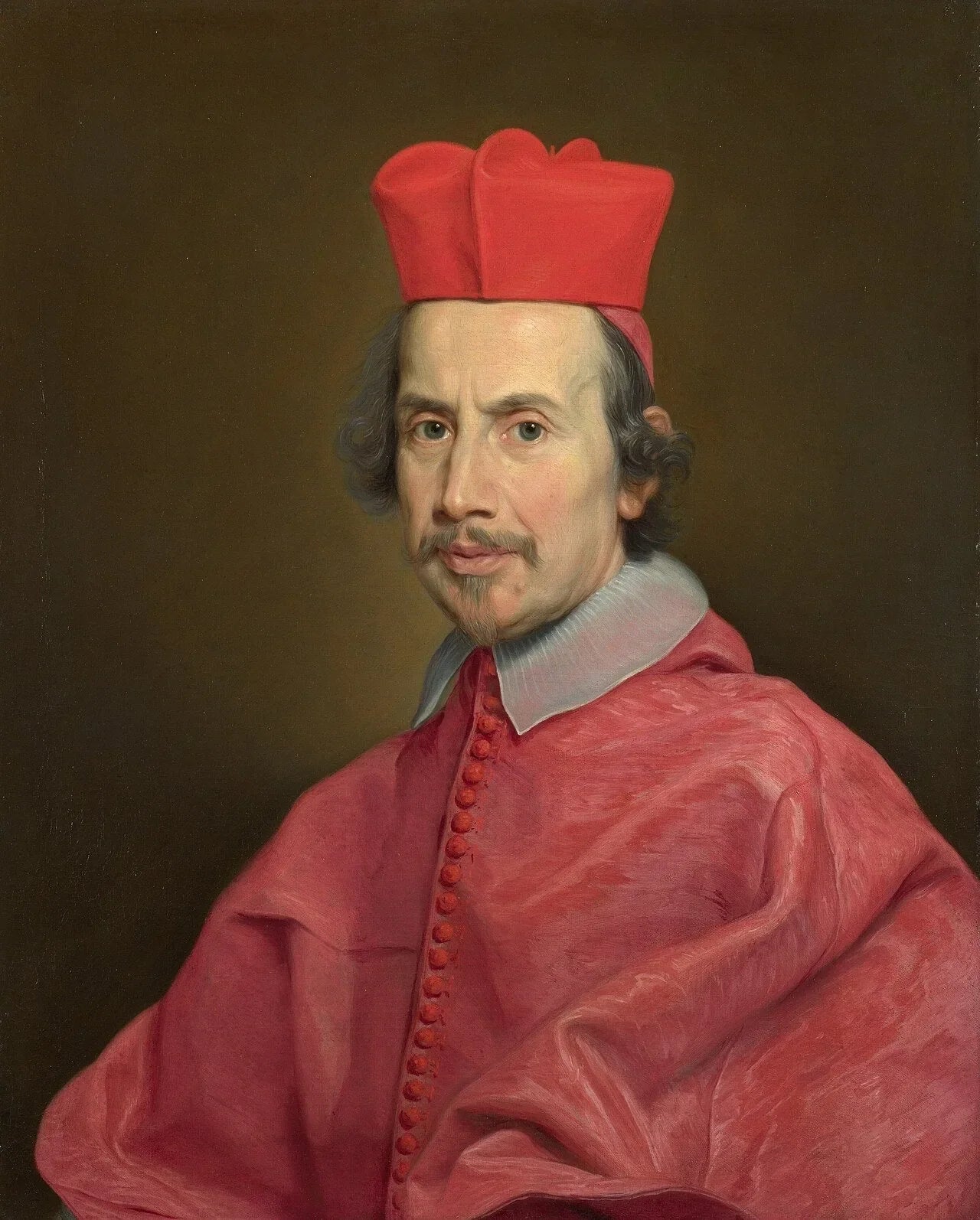 Portrait du cardinal Marco Gallo - Giovanni Battista Gaulli image 1 copie peinte à la main à l’huile