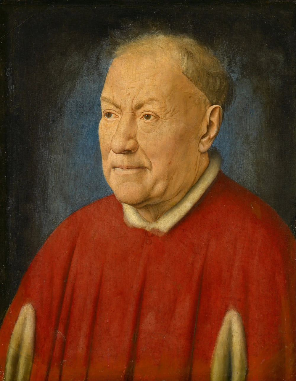 Portrait du cardinal Niccolò Albergati - Jan van Eyck image 1 tableau peint à l’huile sur toile