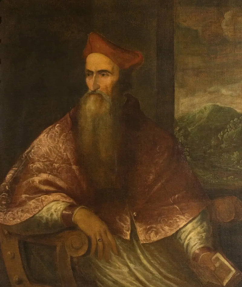 Ritratto del cardinale Pietro Bembo - Tiziano