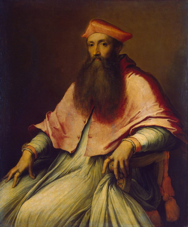 Ritratto del cardinale Reginald Pole - Sebastiano del Piombo