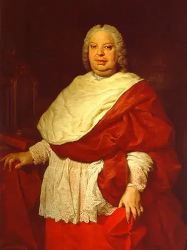 Ritratto del cardinale Valenti Gonzaga - Pierre Subleyras