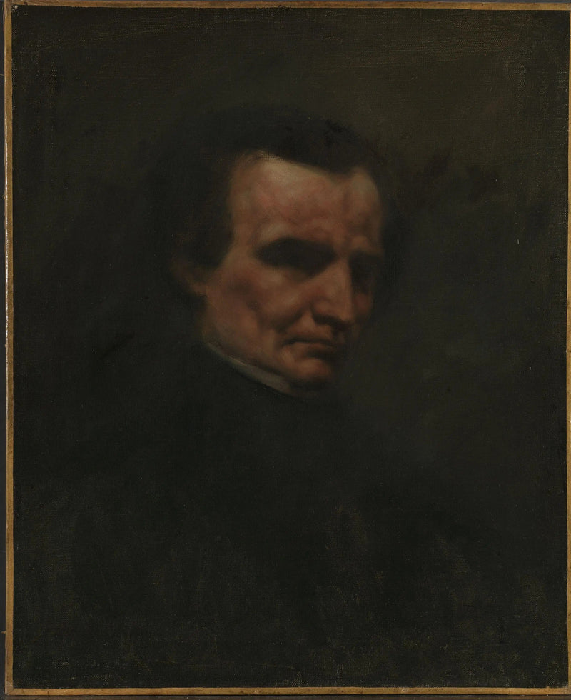 Ritratto del compositore Hector Berlioz - Gustave Courbet