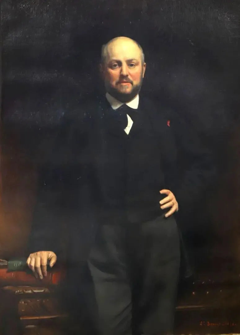 Ritratto del conte Frédéric Alexis Louis Pillet-Will - Léon Bonnat