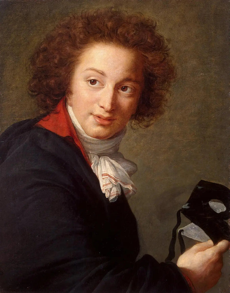 Ritratto del conte Grigori Tchernychev con una maschera in mano - Élisabeth Vigeé Le Brun