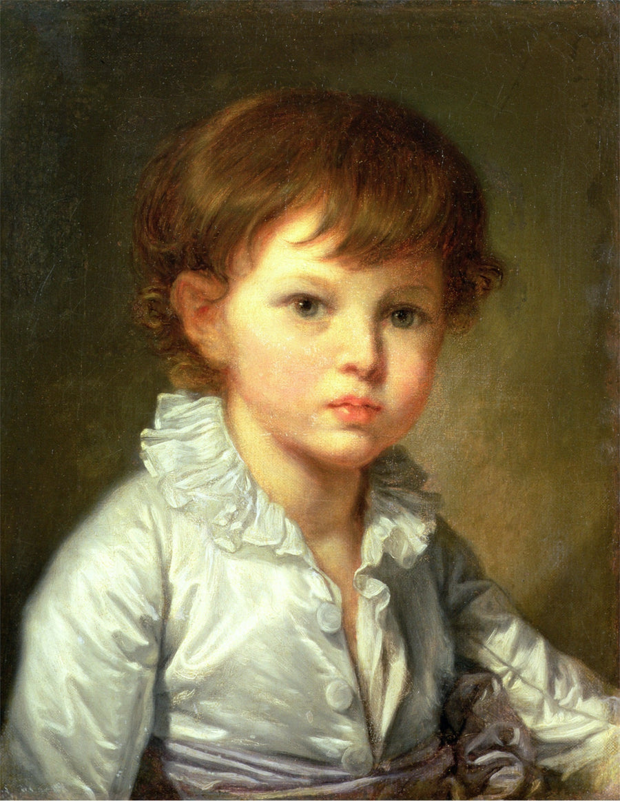 Ritratto del conte Pavel Stroganov bambino - Jean-Baptiste Greuze