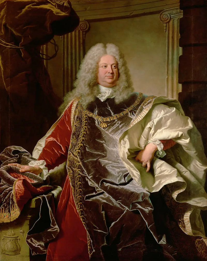 Ritratto del conte Sinzendorf di Hyacinthe Rigaud - Hyacinthe Rigaud