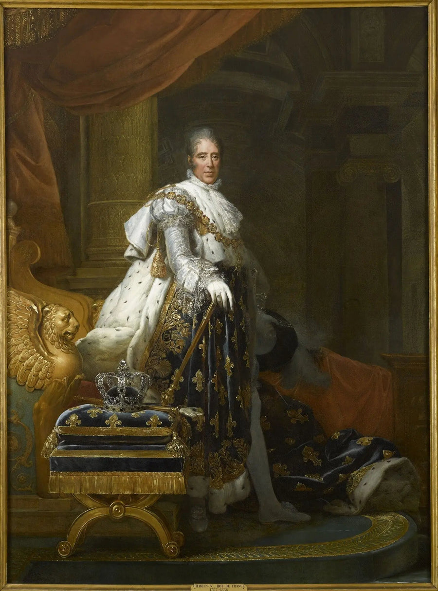 Ritratto dell'incoronazione di Carlo X - François Gérard