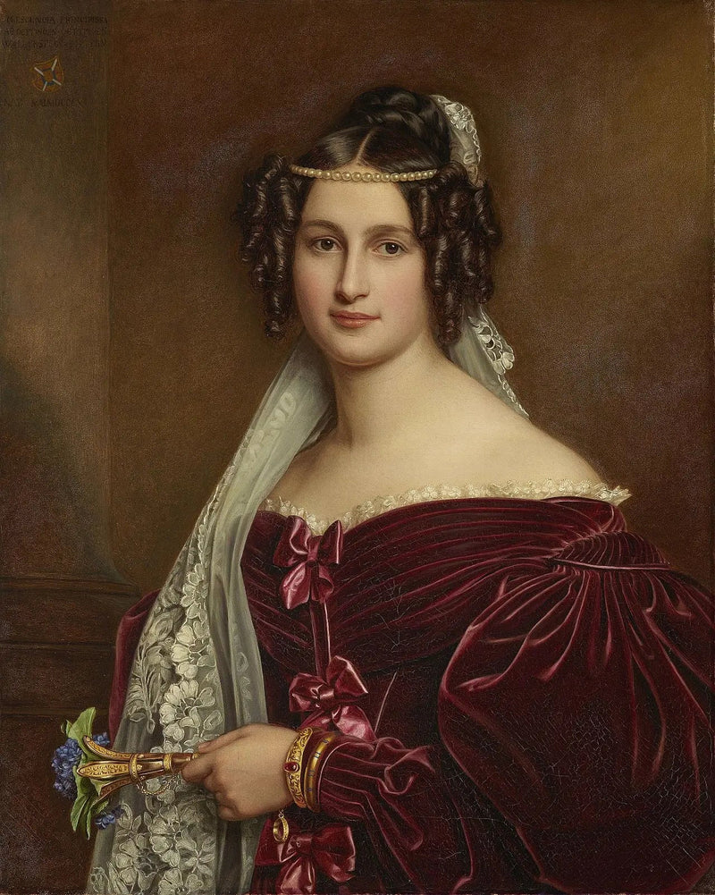 Ritratto di Crescentia Bourgin - Joseph Karl Stieler