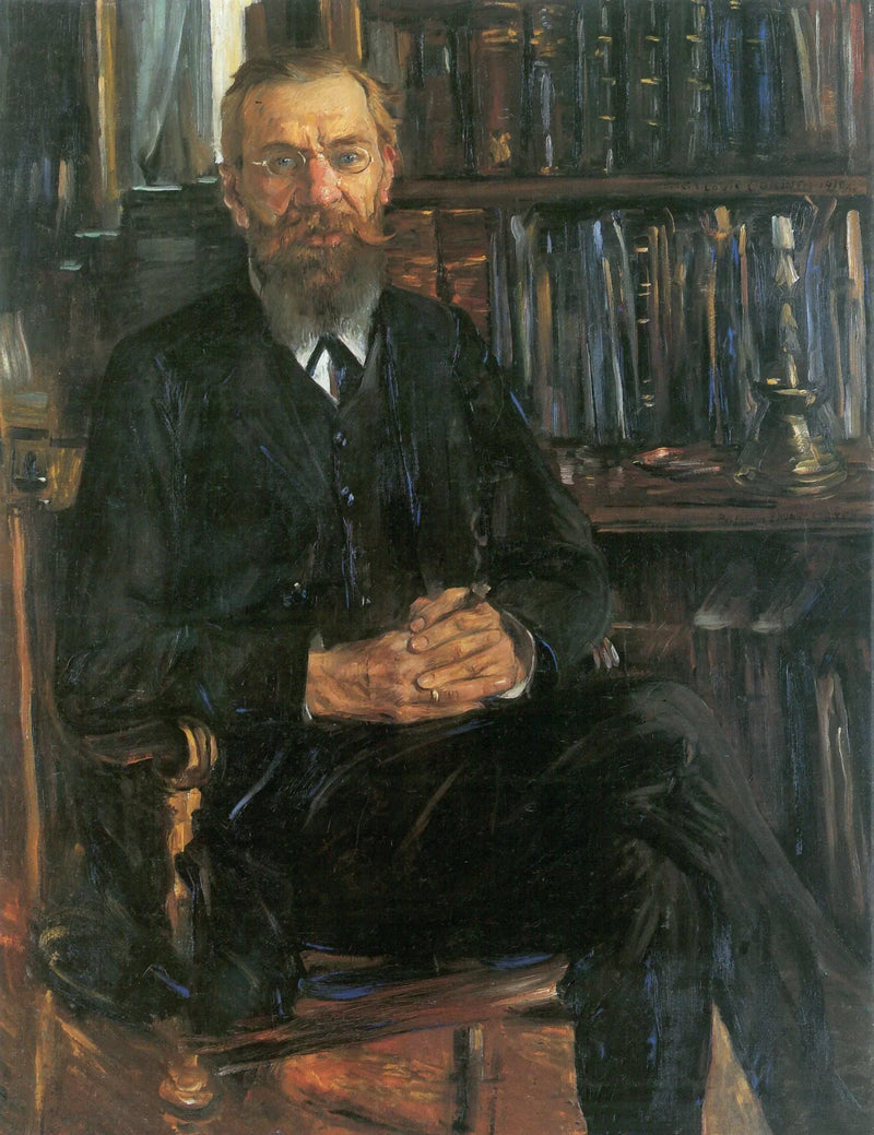 Ritratto del Dr. Edward Meyer (1855-1930), storico tedesco - Lovis Corinth