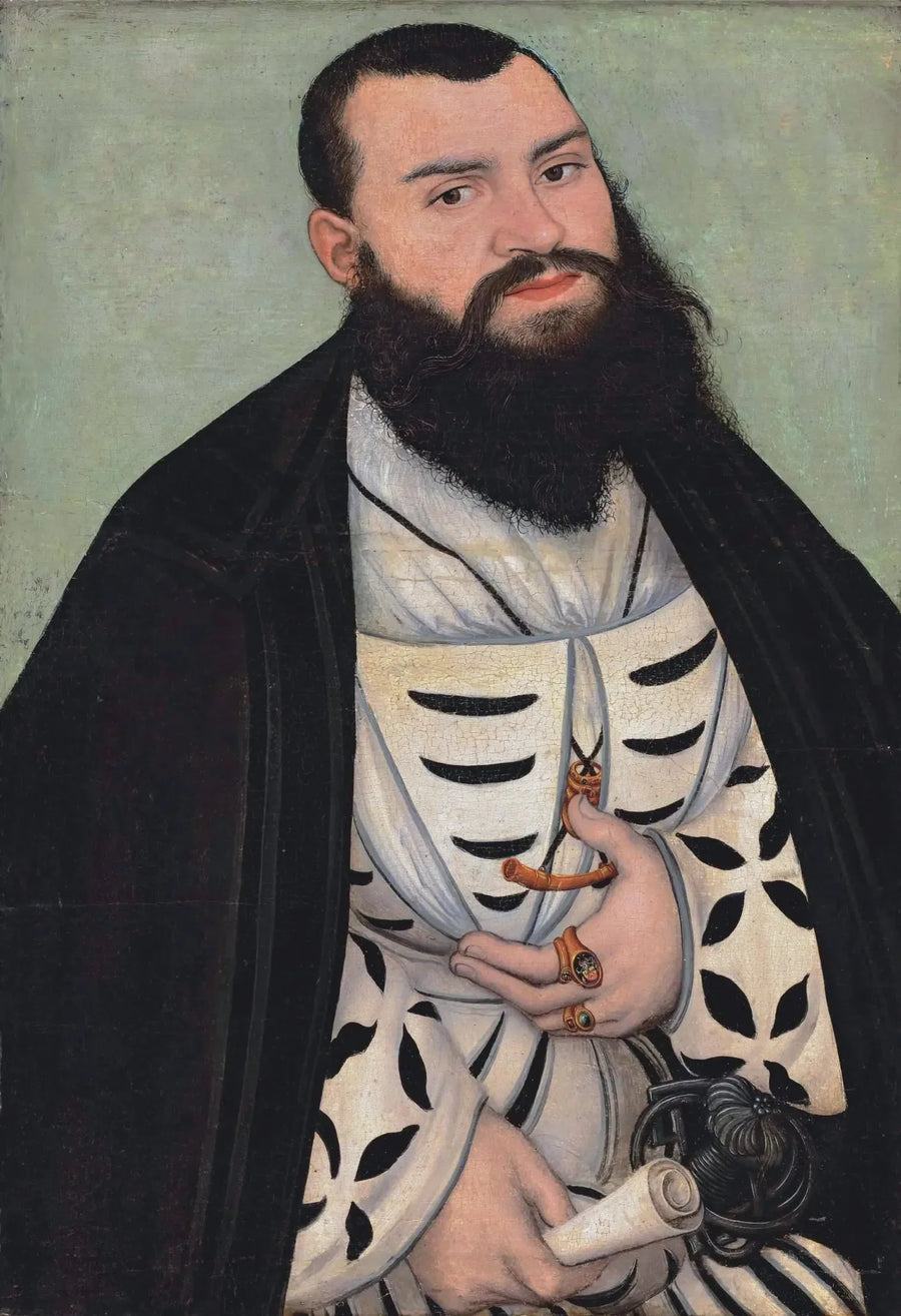 Ritratto del Dottor Johann Scheiring - Lucas Cranach il Vecchio