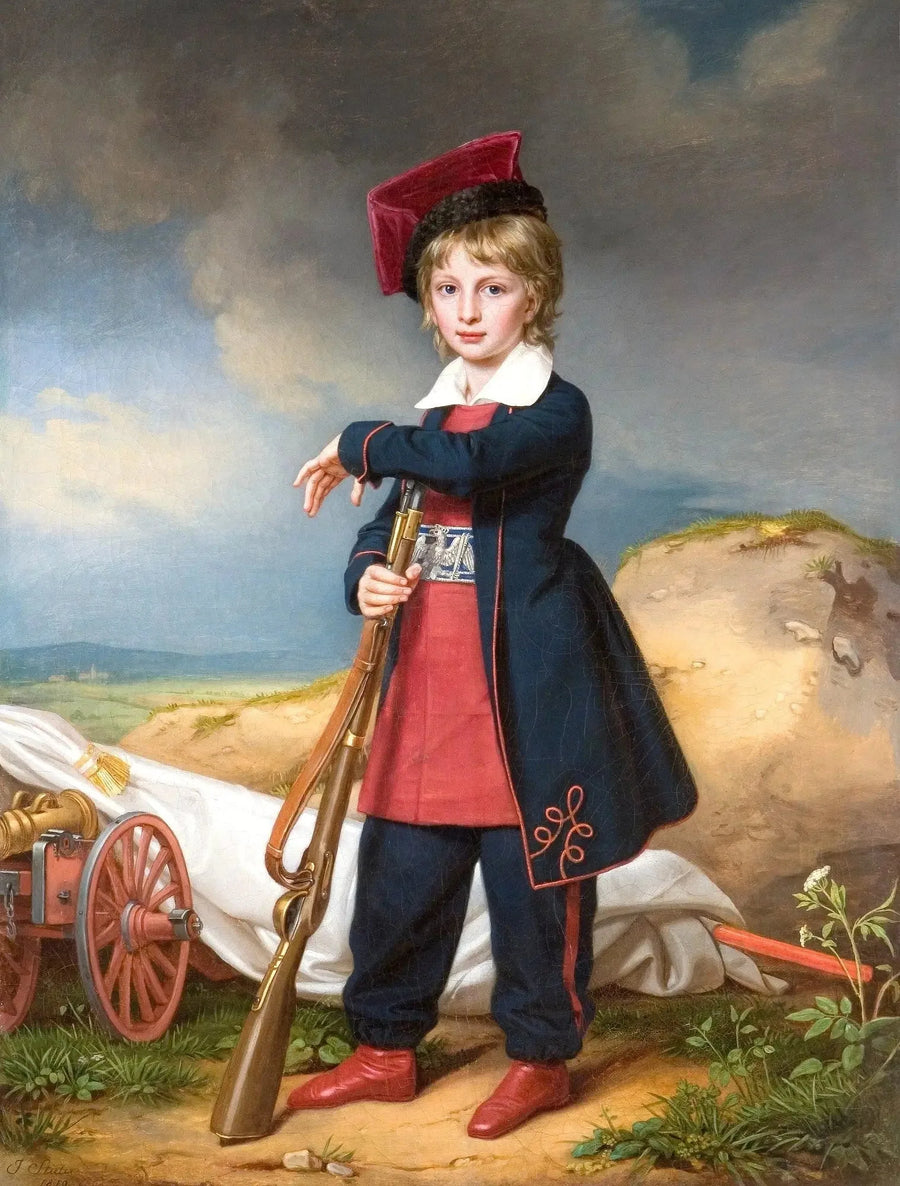 Ritratto del duca di Reichstadt in uniforme militare polacca - Joseph Karl Stieler
