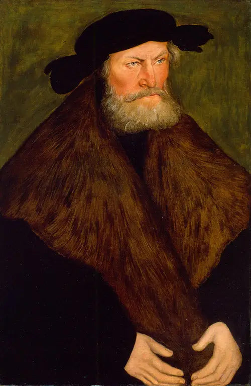 Ritratto del duca Enrico il Pio di Sassonia - Lucas Cranach il Vecchio