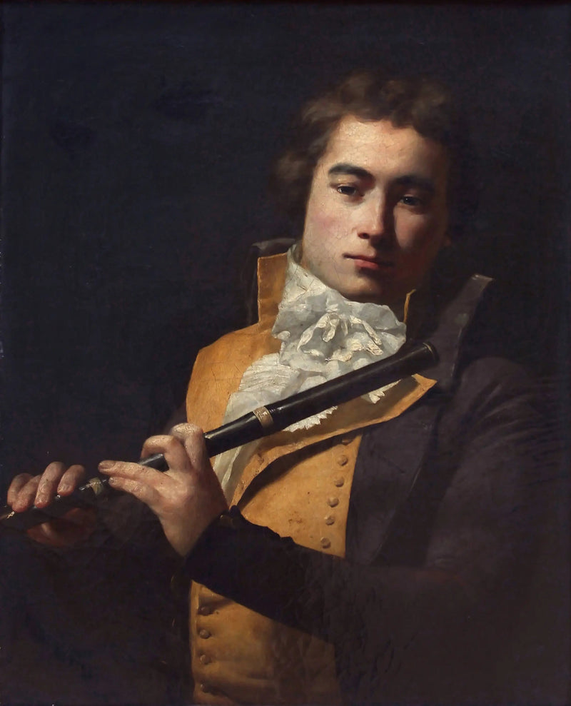 Ritratto del flautista François Devienne - Jacques-Louis David