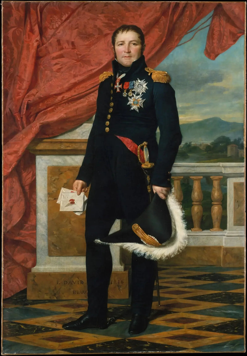 Ritratto del generale Étienne-Maurice Gérard - Jacques-Louis David