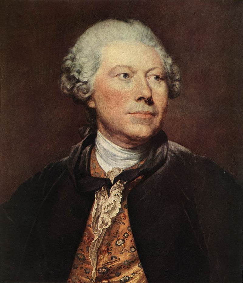 Ritratto dell'incisore Jean-Georges Wille - Jean-Baptiste Greuze