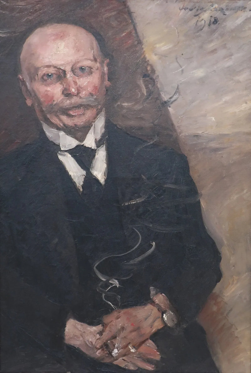 Ritratto del mercante d'arte Heinrich Thannhauser - Lovis Corinth