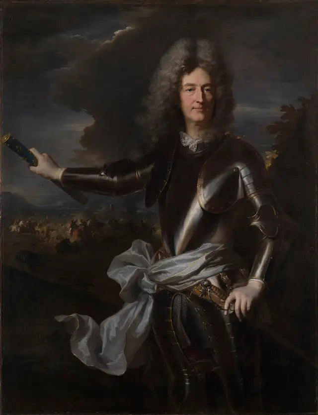 Ritratto del maresciallo Charles-Auguste Goyon de Matignon, conte di Gacé - Hyacinthe Rigaud