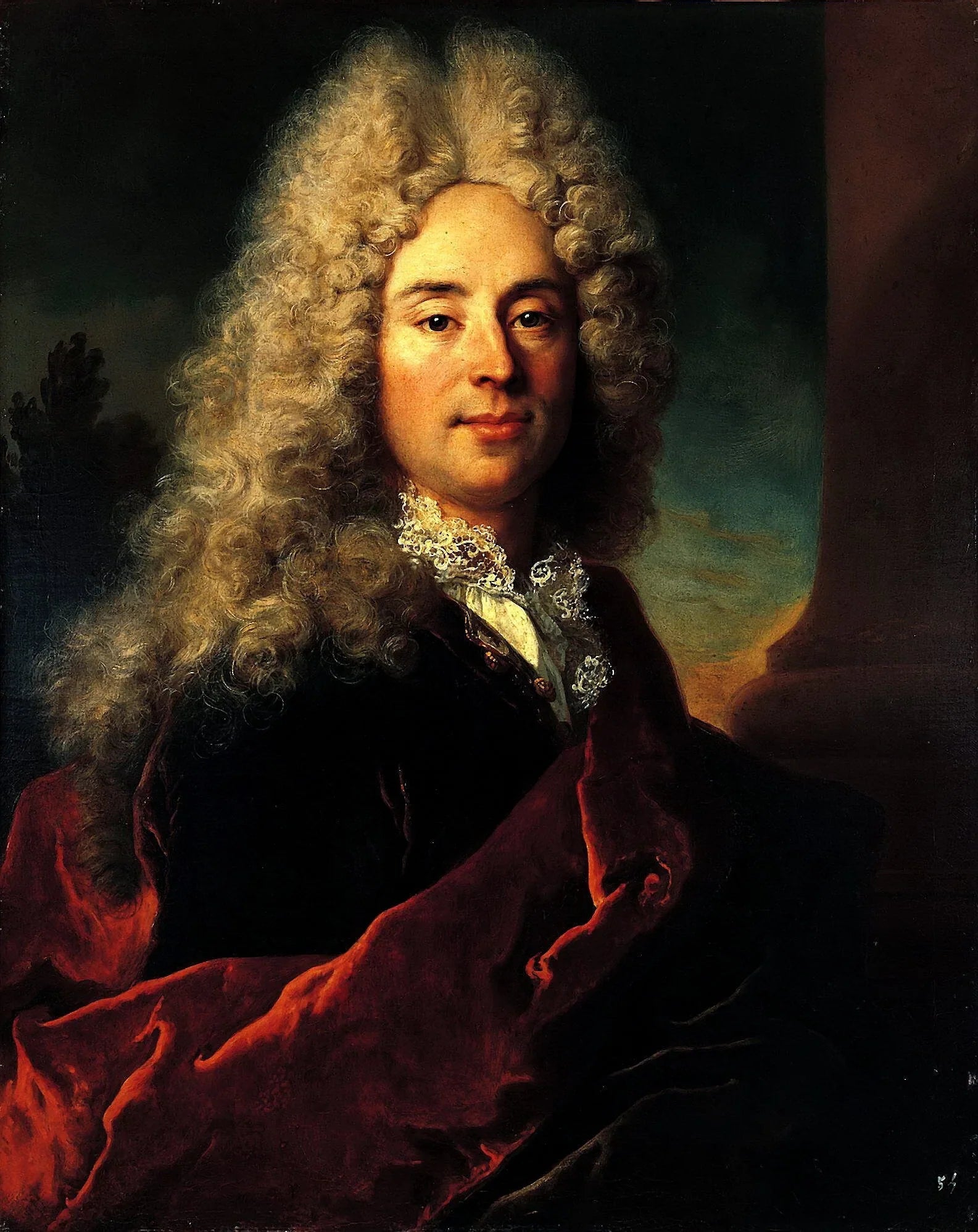 Portrait du marquis d'Havrincourt - Nicolas de Largillière image 1 copie de tableau peinte à la main
