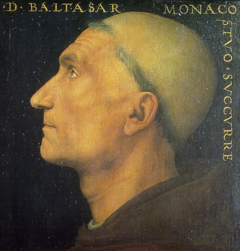 Ritratto del monaco Baldassarre - Pietro Perugino