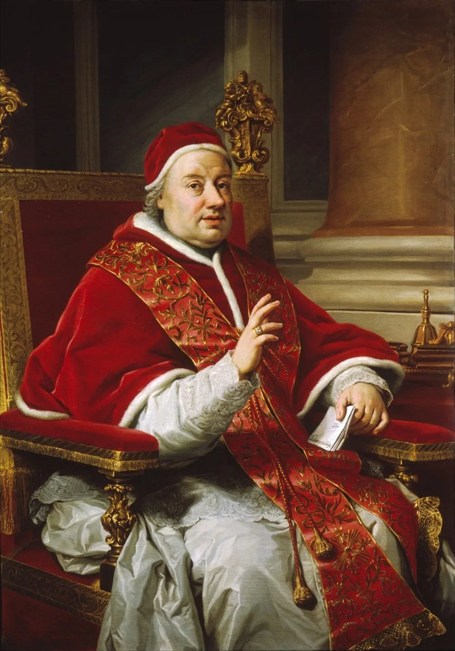 Ritratto del papa Clemente XIII - Anton Raphael Mengs