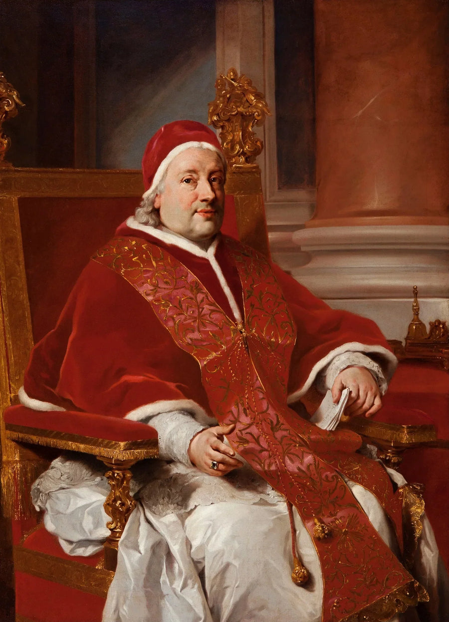 Ritratto del papa Clemente XIII - Anton Raphael Mengs