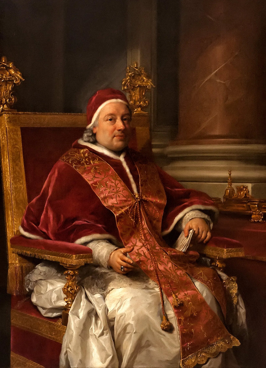 Ritratto del papa Clemente XIII Rezzonico - Anton Raphael Mengs
