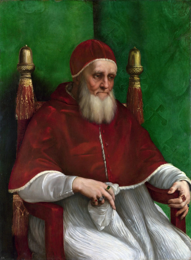 Ritratto di Papa Giulio II - Raffaello Sanzio