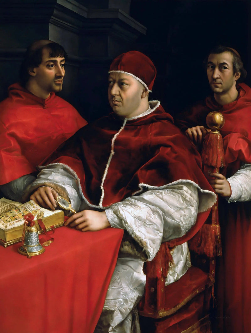 Ritratto di Papa Leone X - Raffaello Sanzio