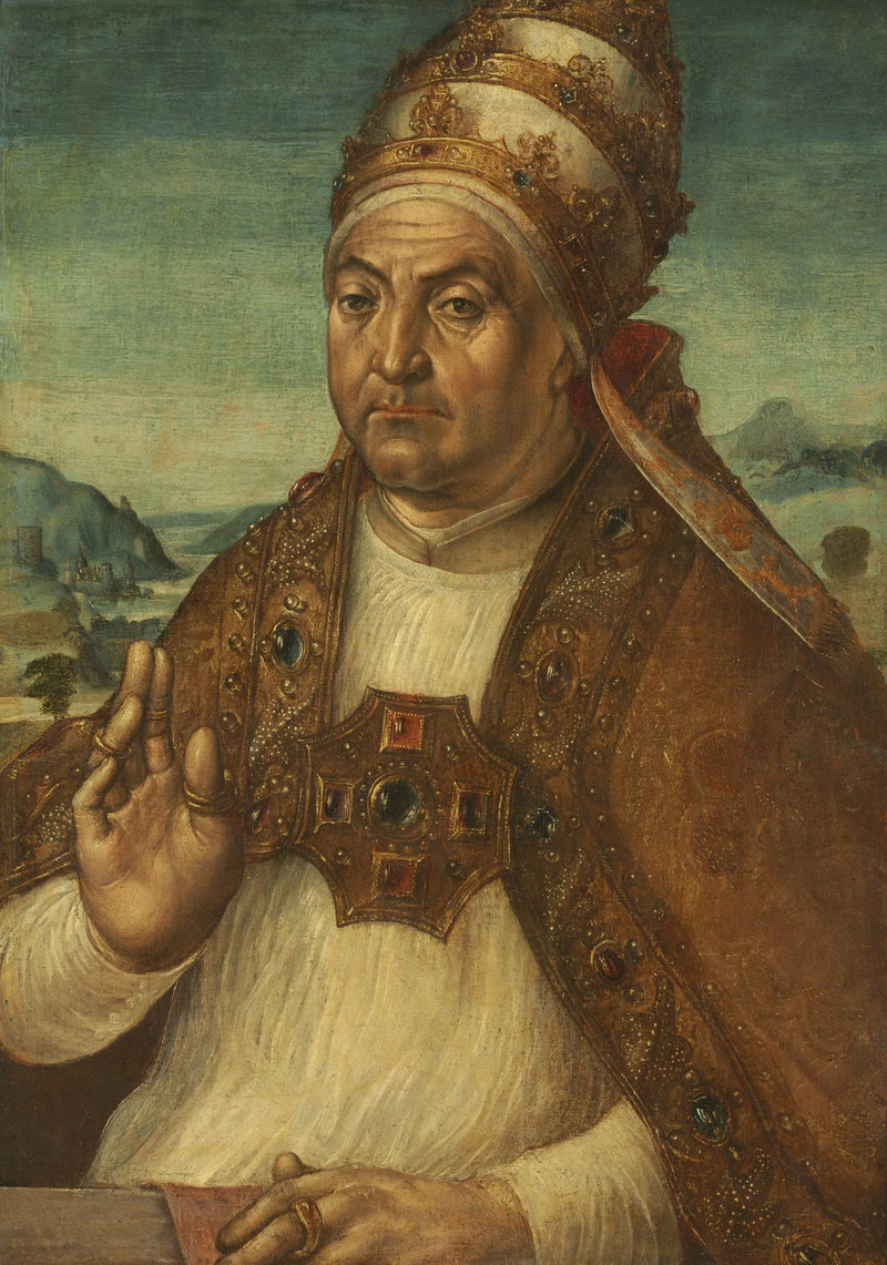 Ritratto del papa Sisto IV della Rovere - Pedro Berruguete