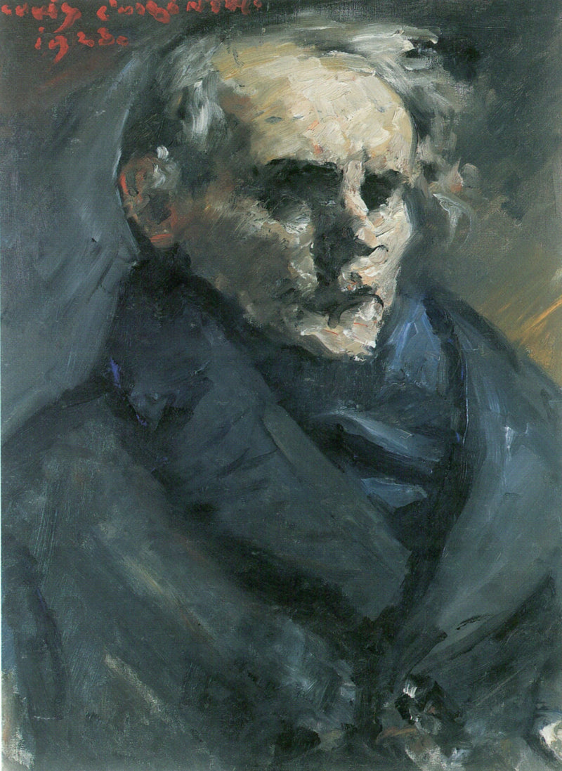 Ritratto del pittore Bernt Grünvold - Lovis Corinth