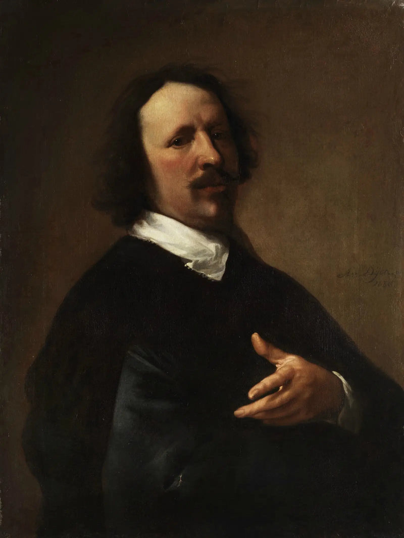 Ritratto del pittore Caspar de Crayer (1584 - 1669). - Antoine van Dyck