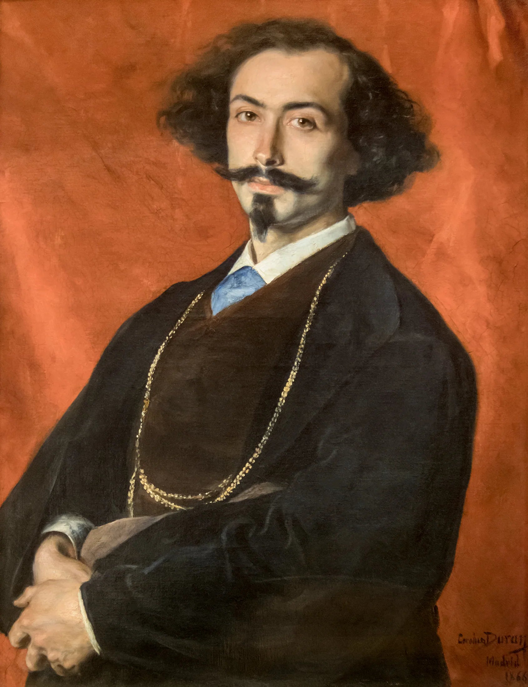 Portrait du peintre espagnol Matías Moreno - Carolus-Duran image 1 reproduction de peinture à l’huile
