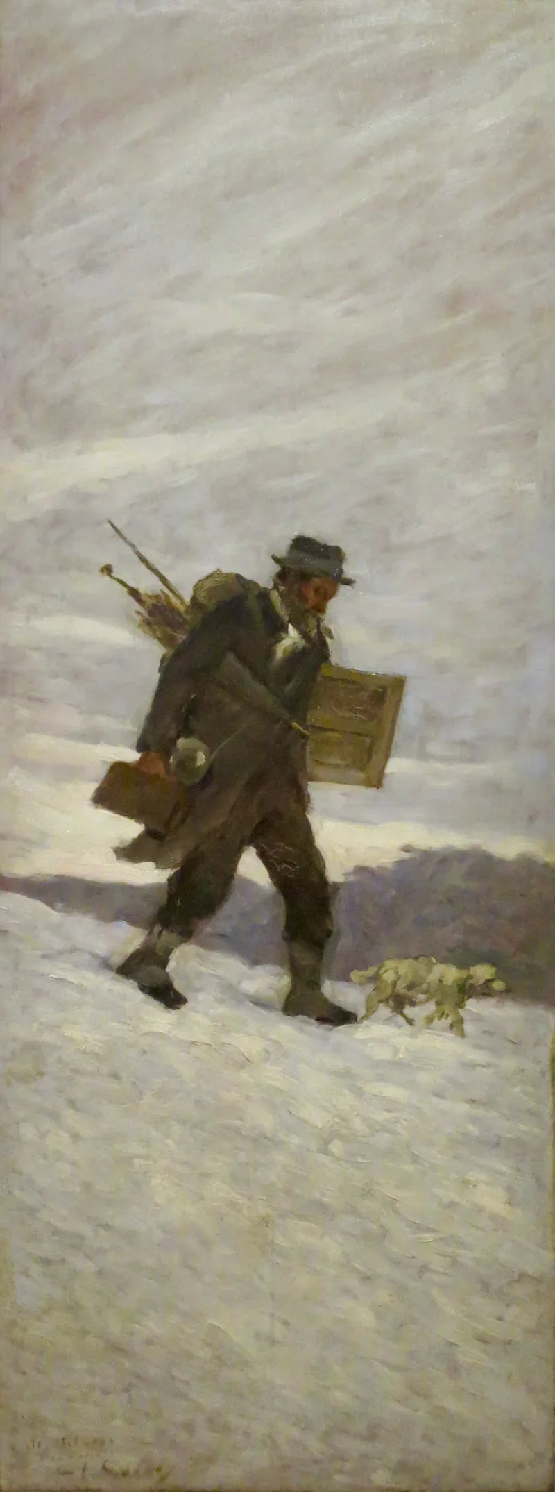 Ritratto del pittore Eugène Chigot - Henri Le Sidaner