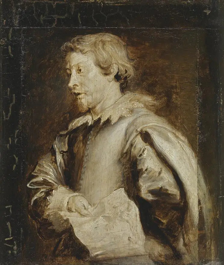 Ritratto del pittore paesaggista Lucas van Uden - Antoine van Dyck