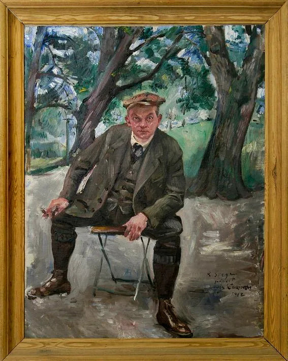 Ritratto del pittore Rudolf Sieger - Lovis Corinth