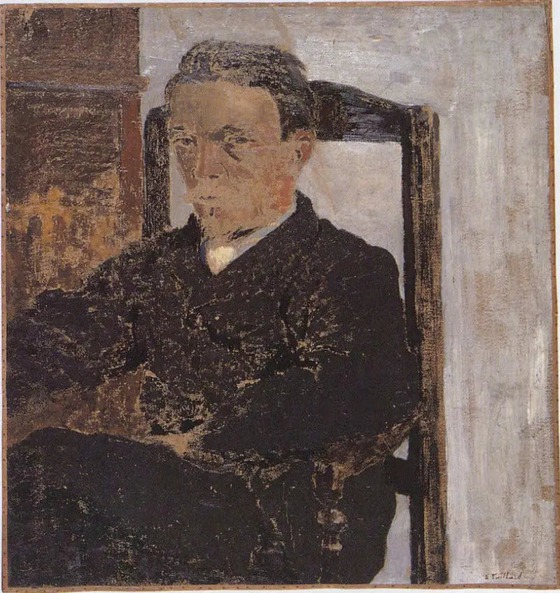 Ritratto del pittore Vallotton - Édouard Vuillard