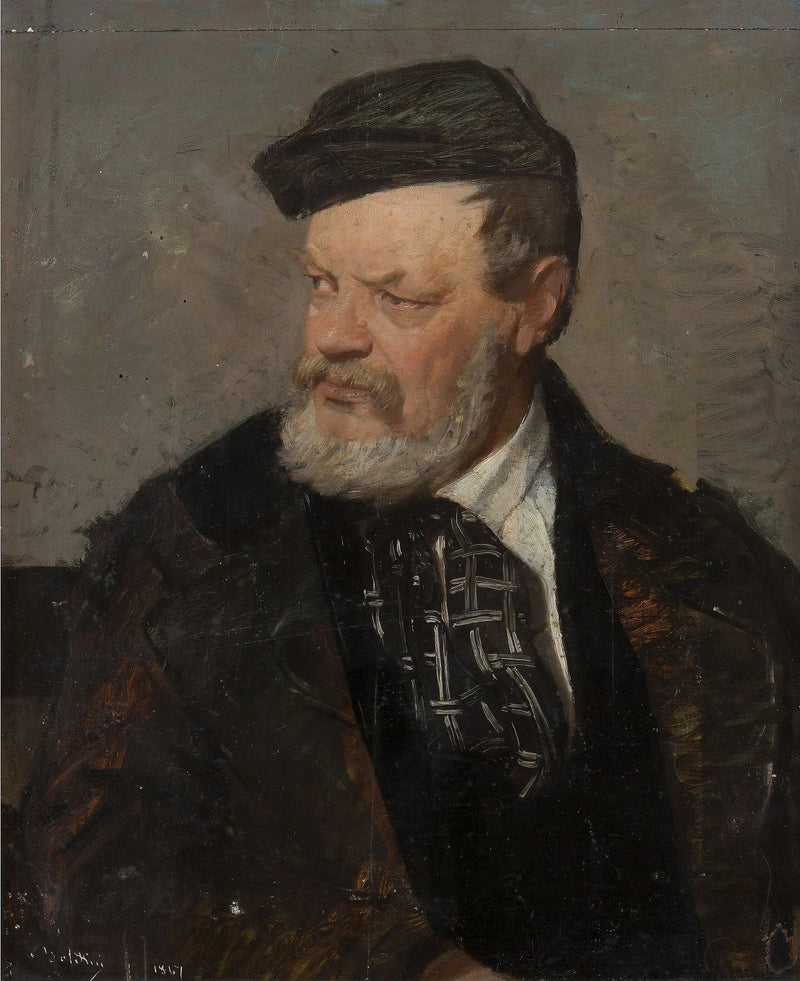 Ritratto del padre dell'artista, Antonio Boldini - Giovanni Boldini