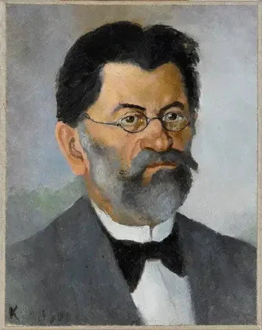 Ritratto del padre dell'artista - Kazimir Malevich