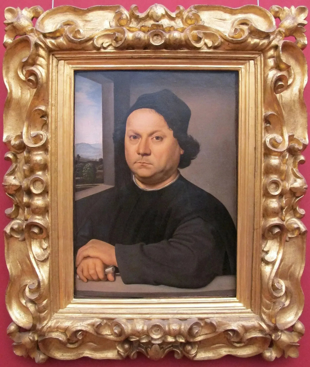 Portrait du Pérugin - Raphaël Sanzio image 2 reproduction réalisée par Alpha Reproduction