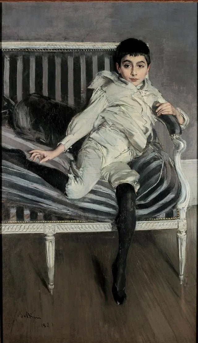 Ritratto del piccolo Subercaseaux - Giovanni Boldini