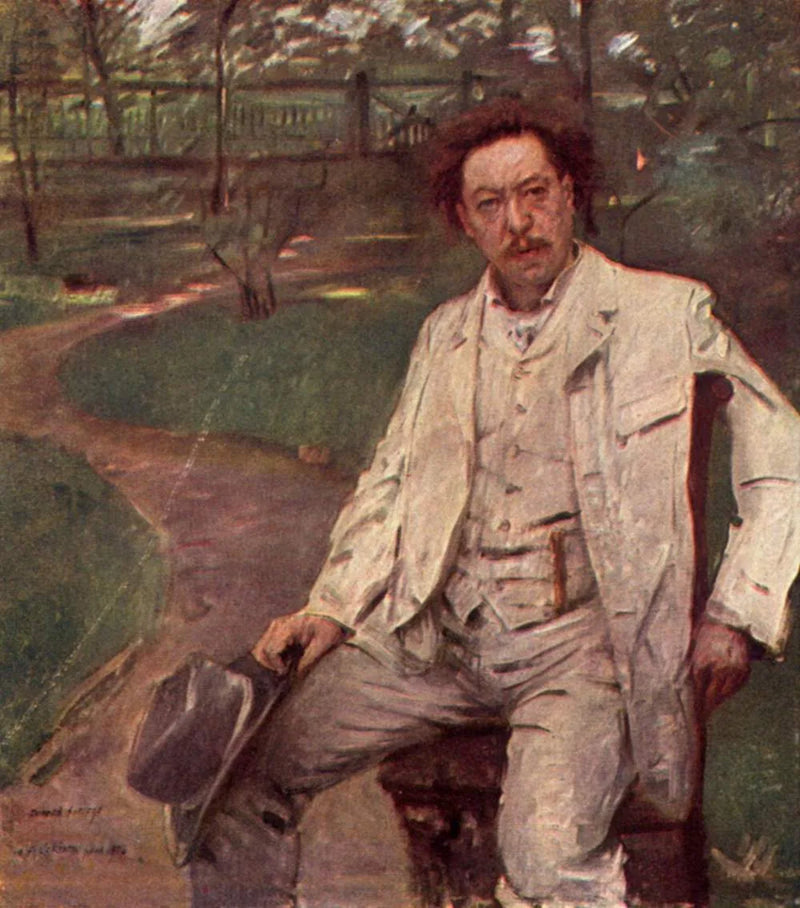 Ritratto del pianista Conrad Ansorge - Lovis Corinth