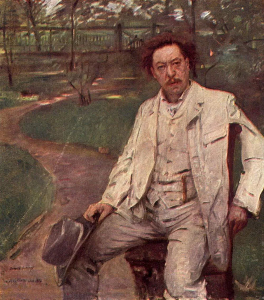 Ritratto del pianista Conrad Ansorge - Lovis Corinth