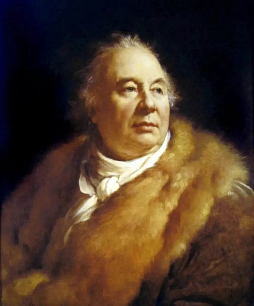 Portrait du poète Jean François Ducis (1733-1816) - François Gérard image 1 copie de tableau peinte à la main