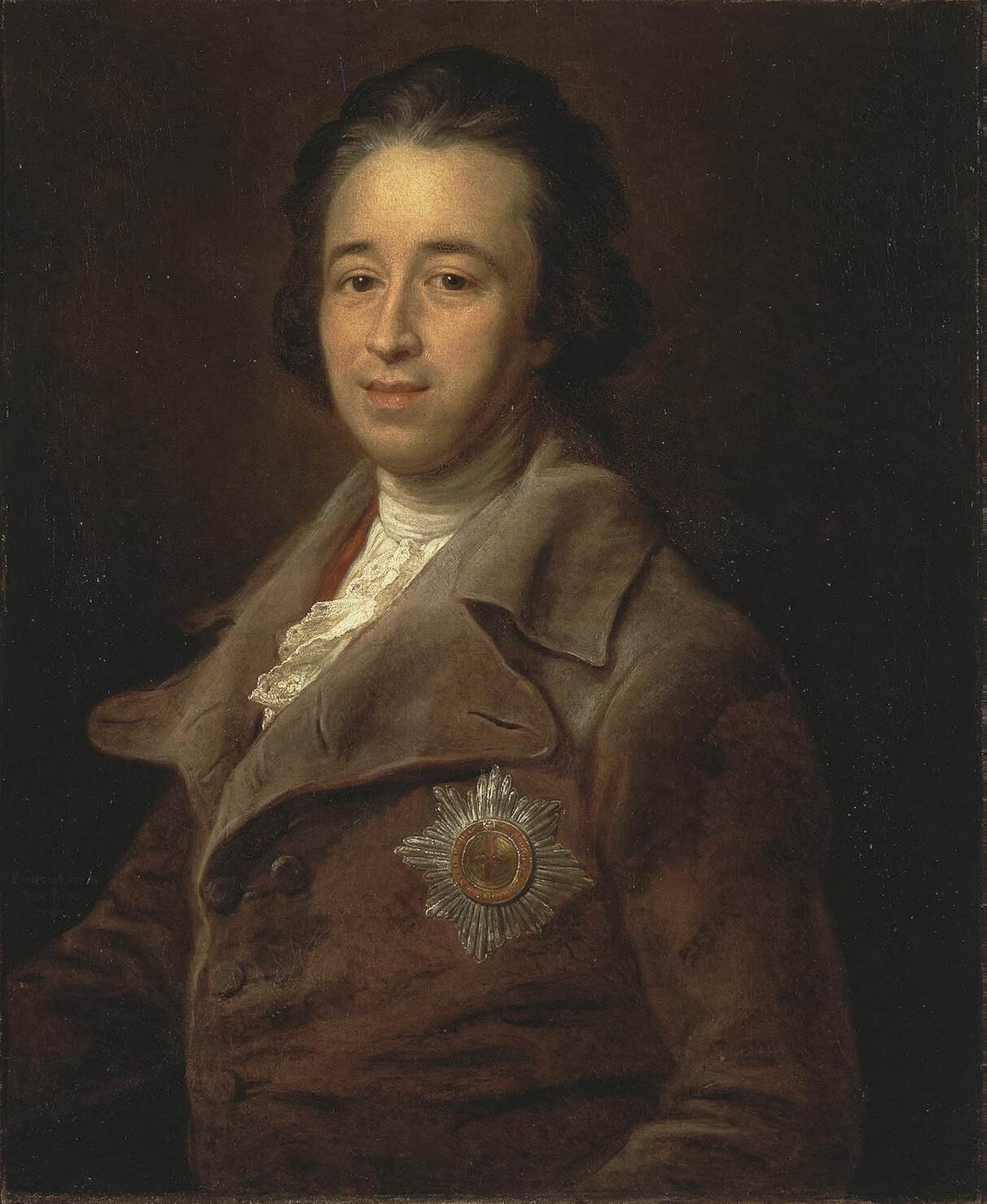 Portrait du prince B. Kourakine - Pompeo Batoni image 1 copie de tableau peinte à la main