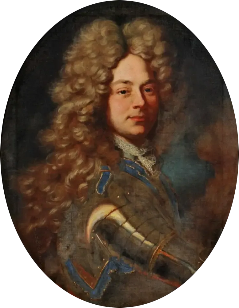Ritratto del principe Johann-Wilhelm de Saxe-Gotha - Hyacinthe Rigaud