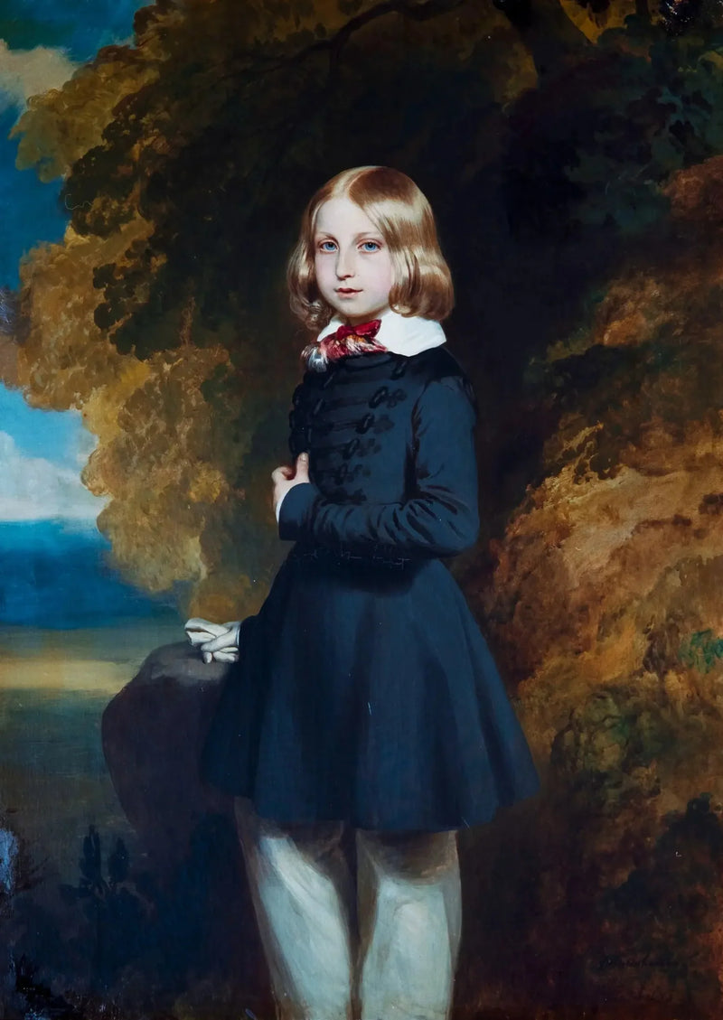 Ritratto del principe Filippo, conte delle Fiandre - Franz Xaver Winterhalter