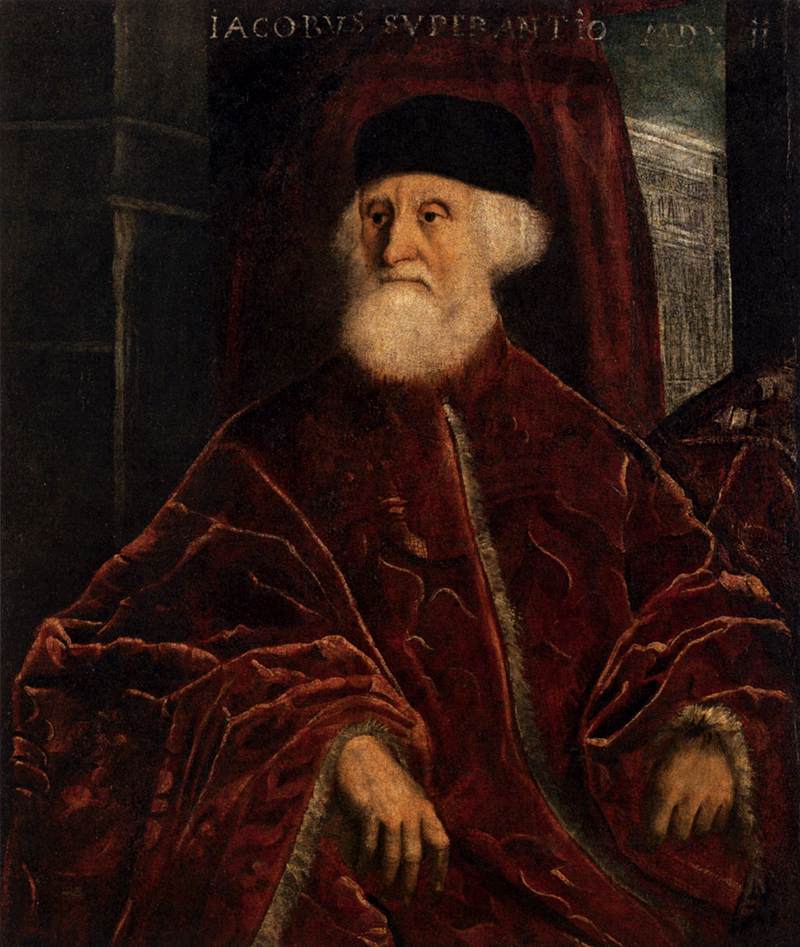 Ritratto del procuratore Jacopo Soranzo - Jacopo Tintoretto