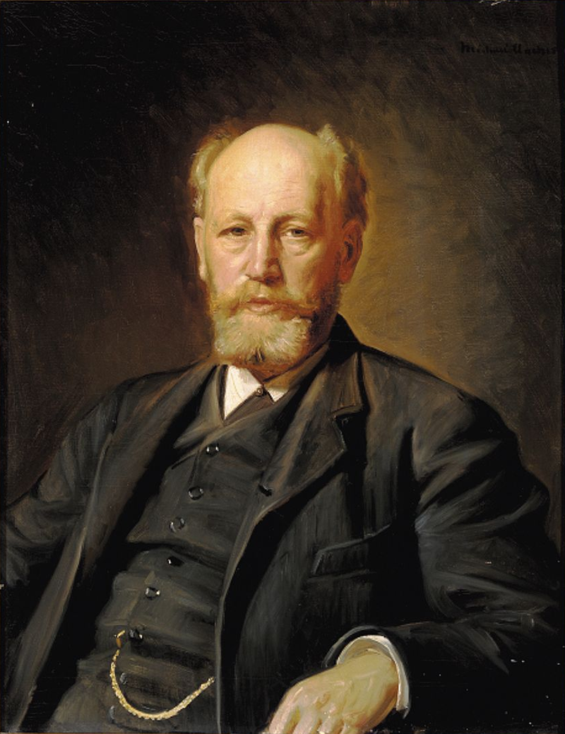 Ritratto del professor Tage Algren Tage-Hansen. -Michael Peter Ancher
