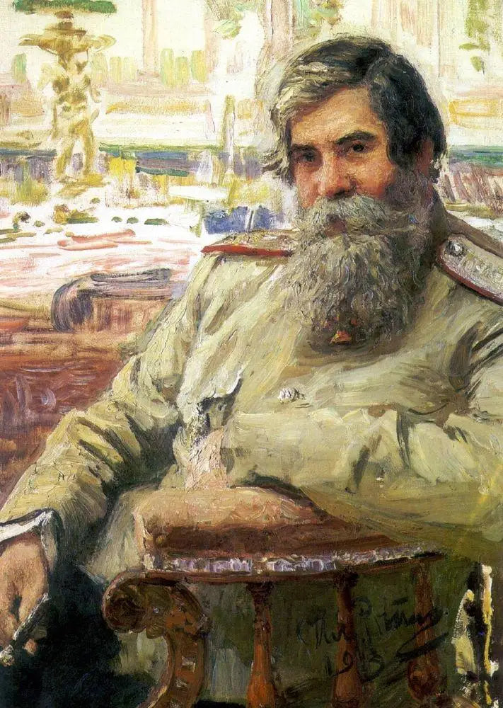Ritratto dello psichiatra e neurologo V. M. Bekhterev (1913) - Ilya Repin